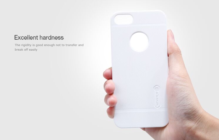 Пластиковый чехол NILLKIN Frosted Shield для iPhone 5/5s/SE - Gold: фото 13 из 15