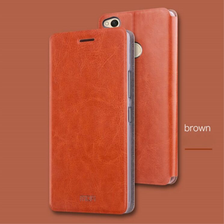 Чехол-книжка MOFI Rui Series для Xiaomi Redmi 4X - Brown: фото 1 из 8