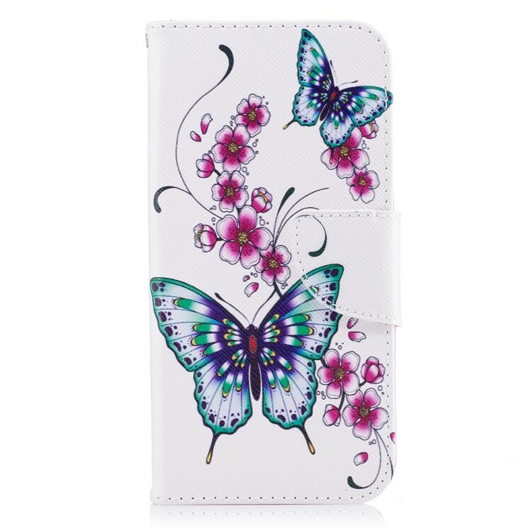 Чехол-книжка UniCase Color Wallet для Samsung Galaxy J5 2017 (J530) - Butterfly in Flowers B: фото 2 из 10
