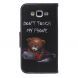 Чехол-книжка UniCase Life Style для Samsung Galaxy J7 (J700) / J7 Neo (J701) - Don't Touch My Phone (110591C). Фото 2 из 6