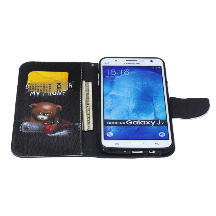 Чехол-книжка UniCase Life Style для Samsung Galaxy J7 (J700) / J7 Neo (J701) - Don't Touch My Phone: фото 4 из 6