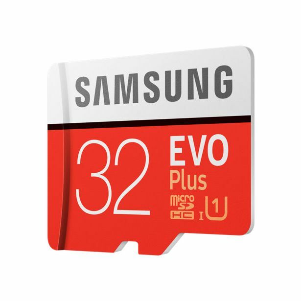 Карта памяти MicroSD Samsung 32GB 10 class EVO PLUS UHS-I + адаптер (MB-MC32GA/RU): фото 2 из 7
