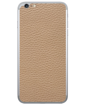 Кожаная наклейка Glueskin для iPhone 6/6s Plus - Classic Ivory: фото 1 из 10