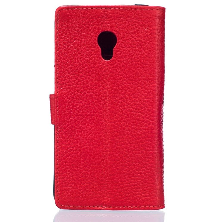 Кожаный чехол-книжка UniCase Leather Book для Meizu M5 - Red: фото 2 из 6