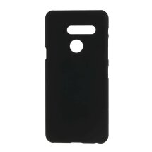 Пластиковий чохол Deexe Hard Shell для LG G8 ThinQ - Black: фото 1 з 5
