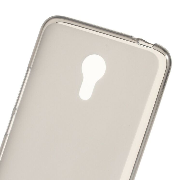 Силиконовая накладка Deexe Soft Case для Meizu M3 Note - Gray: фото 3 из 5
