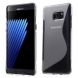 Силиконовый чехол Deexe S Line для Samsung Galaxy Note7 (N930) - Gray (450123H). Фото 1 из 5
