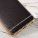 Силиконовый (TPU) чехол Deexe Leather Skin для Meizu M5 Note - Black (177417B). Фото 5 из 6