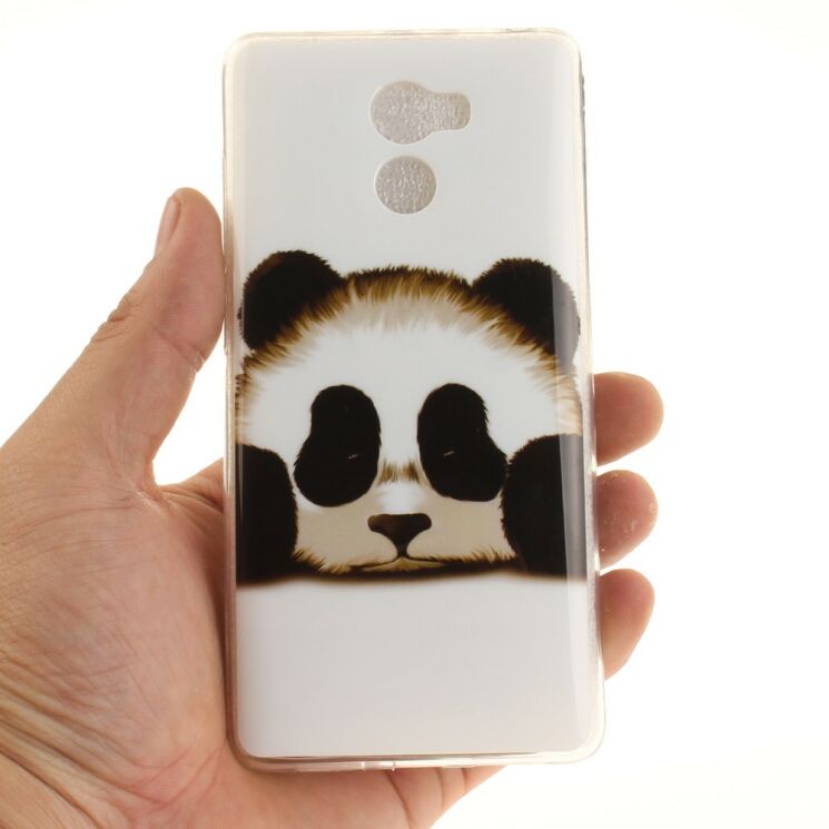 Силиконовый (TPU) чехол Deexe Life Style для Xiaomi Redmi 4 - Panda: фото 5 из 6