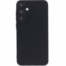 Силиконовый (TPU) чехол Deexe Matte Case для Samsung Galaxy A55 (A556) - Black: фото 1 из 6