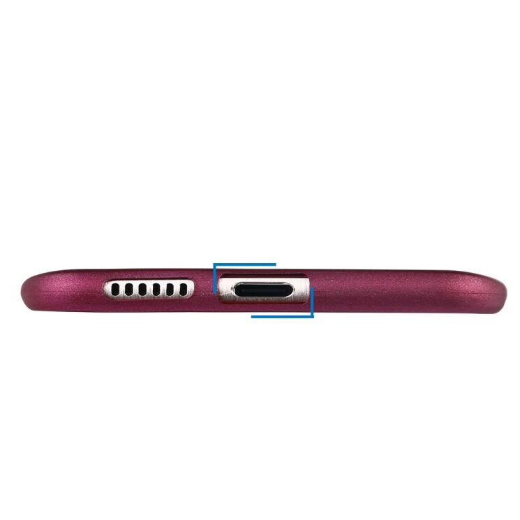 Силіконовий (TPU) чохол X-LEVEL Matte для Huawei Nova - Wine Red: фото 5 з 12