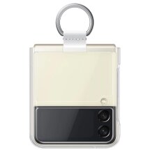 Защитный чехол Clear Cover with Ring для Samsung Galaxy Flip 3 (EF-QF711CTEGRU) - Transparency: фото 1 из 3