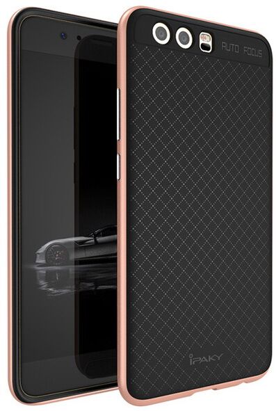 Защитный чехол IPAKY Hybrid для Huawei P10 Plus - Rose Gold: фото 1 из 10