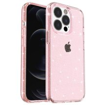 Защитный чехол UniCase Glitter Shell для Apple iPhone 15 Pro - Pink: фото 1 из 7