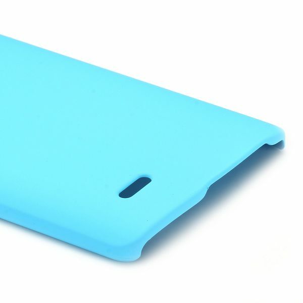 Пластиковая накладка Deexe Hard Case для LG G3 (D855) - Blue: фото 4 из 6