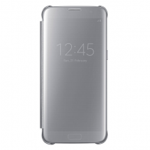 Чехол Clear View Cover для Samsung Galaxy S7 edge (G935) EF-ZG935CSEGRU - Silver: фото 1 из 8
