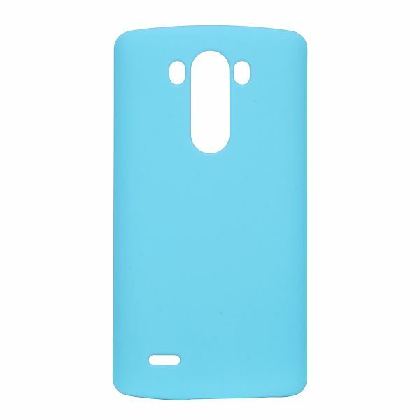 Пластиковая накладка Deexe Hard Case для LG G3 (D855) - Blue: фото 2 з 6