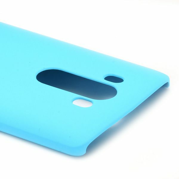 Пластиковая накладка Deexe Hard Case для LG G3 (D855) - Blue: фото 5 из 6