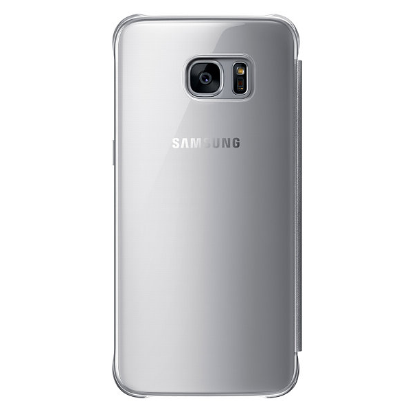 Чехол Clear View Cover для Samsung Galaxy S7 edge (G935) EF-ZG935CSEGRU - Silver: фото 2 из 8