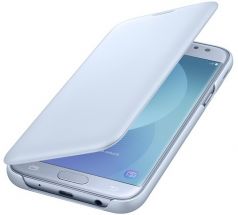 Чехол-книжка Wallet Cover для Samsung Galaxy J7 2017 (J730) EF-WJ730CLEGRU - Blue: фото 1 из 4