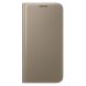 Чехол Flip Cover для Samsung Galaxy S7 (G930) EF-WG930PFEGRU - Gold (115209F). Фото 2 из 4