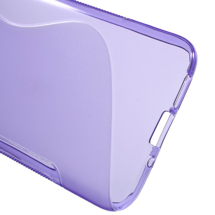 Силиконовый чехол Deexe S Line для LG G5 - Violet: фото 4 из 7