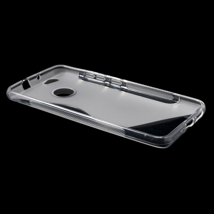 Силіконовий чохол Deexe S Line для Huawei Nova - Transparent: фото 3 з 5