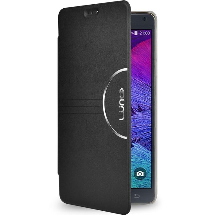 Чохол LUNC Aura Series для Samsung Galaxy Note 4 (N910) - Black: фото 3 з 5