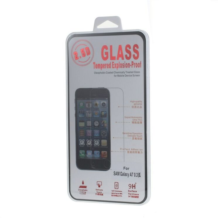Защитное стекло Deexe Tempered Glass 0.25mm для Samsung Galaxy A7 (A700): фото 6 из 6