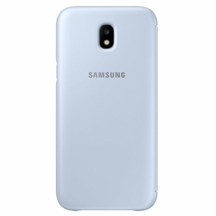 Чохол-книжка Wallet Cover для Samsung Galaxy J7 2017 (J730) EF-WJ730CBEGRU - Blue: фото 4 з 4