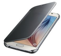 Чехол Clear View Cover для Samsung Galaxy S6 (G920) EF-ZG920 - Silver: фото 1 из 9
