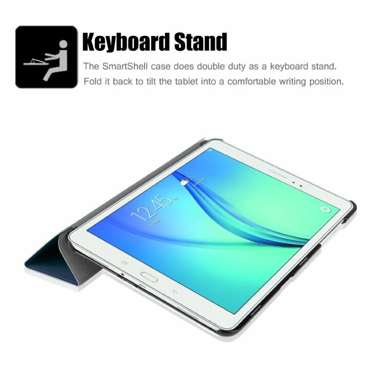 Чохол UniCase Slim для Samsung Galaxy Tab A 9.7 (T550/551) - White: фото 13 з 14