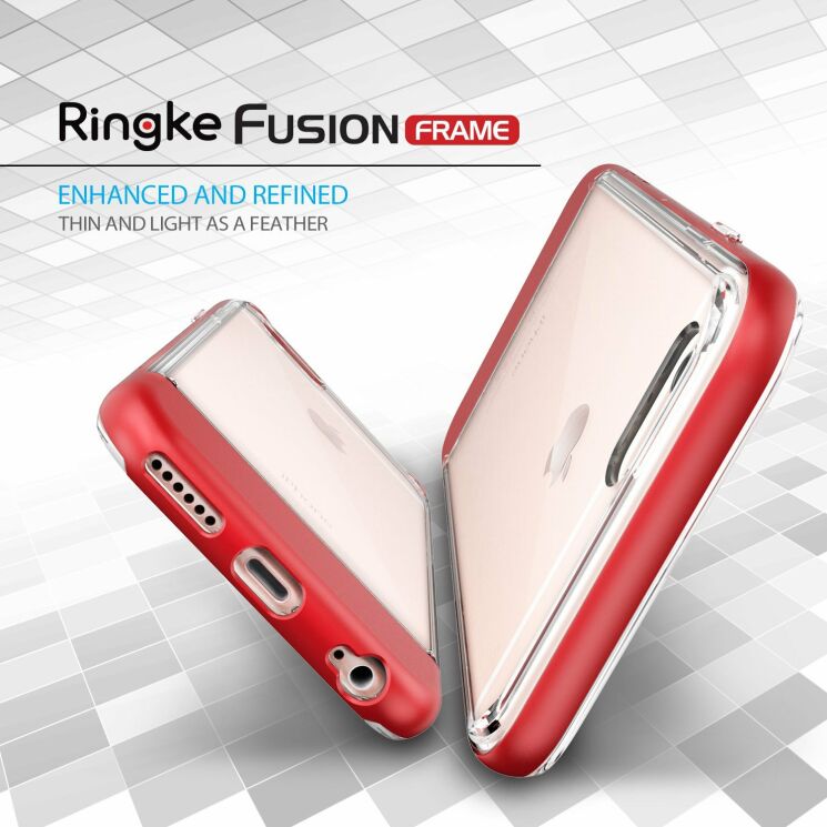 Захисний чохол RINGKE Fusion Frame для iPhone 6/6s - Gun Metal: фото 2 з 6
