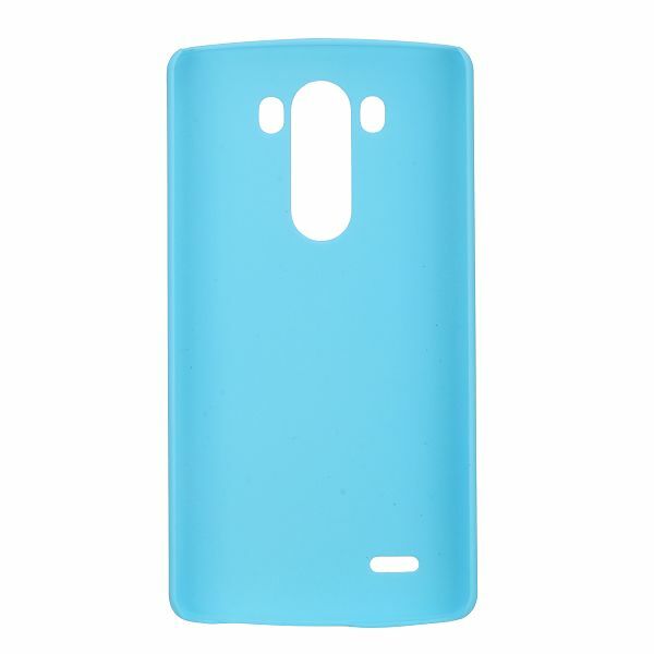 Пластиковая накладка Deexe Hard Case для LG G3 (D855) - Blue: фото 3 из 6