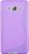 Силіконова накладка Deexe S Line для Galaxy A7 (A700) - Violet: фото 1 з 2