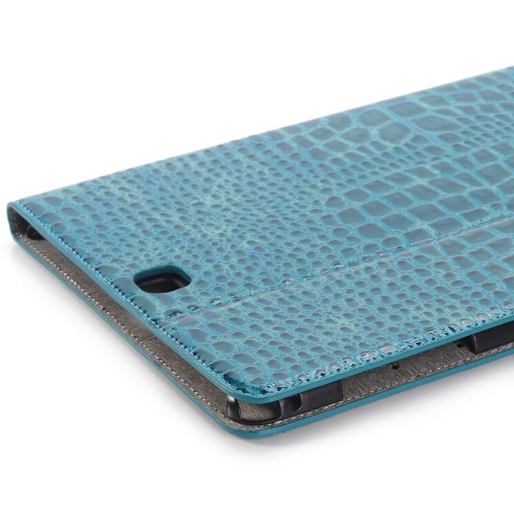 Чохол Deexe Crocodile Style для Samsung Galaxy Tab S2 9.7 (T810/815/819) - Blue: фото 5 з 5