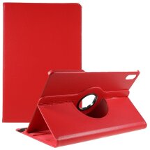 Чохол Deexe Rotation для Lenovo Tab P12 Pro (TB-Q706) - Red: фото 1 з 10