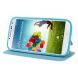 Чехол Deexe Wood Grain для Samsung Galaxy S4 (i9500) - Blue (GS4-9581L). Фото 4 из 10