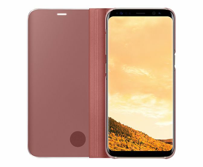 Чехол-книжка Clear View Standing Cover для Samsung Galaxy S8 (G950) EF-ZG950CPEGRU - Pink: фото 4 из 5