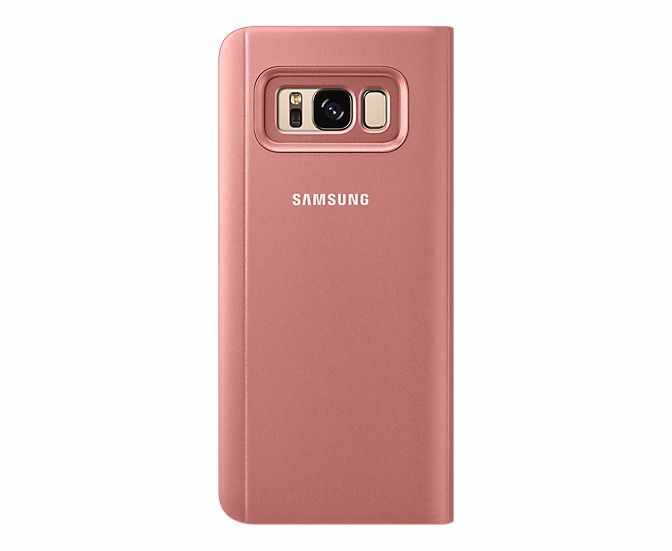Чехол-книжка Clear View Standing Cover для Samsung Galaxy S8 (G950) EF-ZG950CPEGRU - Pink: фото 3 из 5