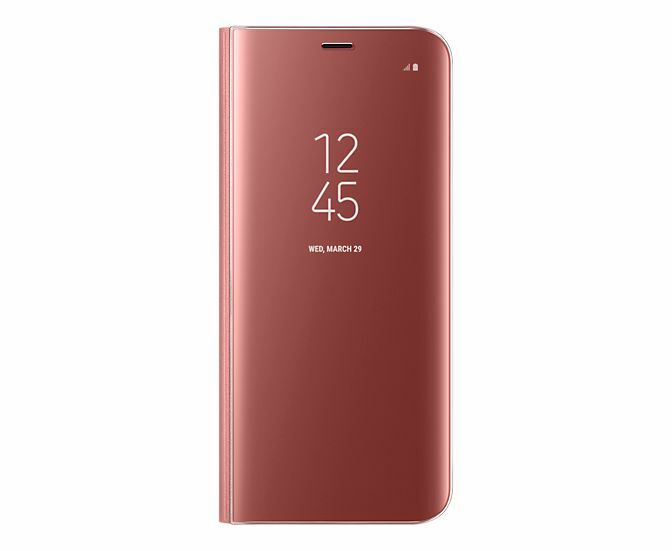 Чохол-книжка Clear View Standing Cover для Samsung Galaxy S8 (G950) EF-ZG950CBEGRU - Pink: фото 2 з 5