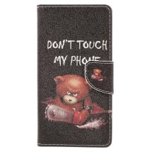 Чохол-книжка Deexe Color Wallet для Lenovo K6 Note - Don't Touch My Phone B: фото 1 з 5