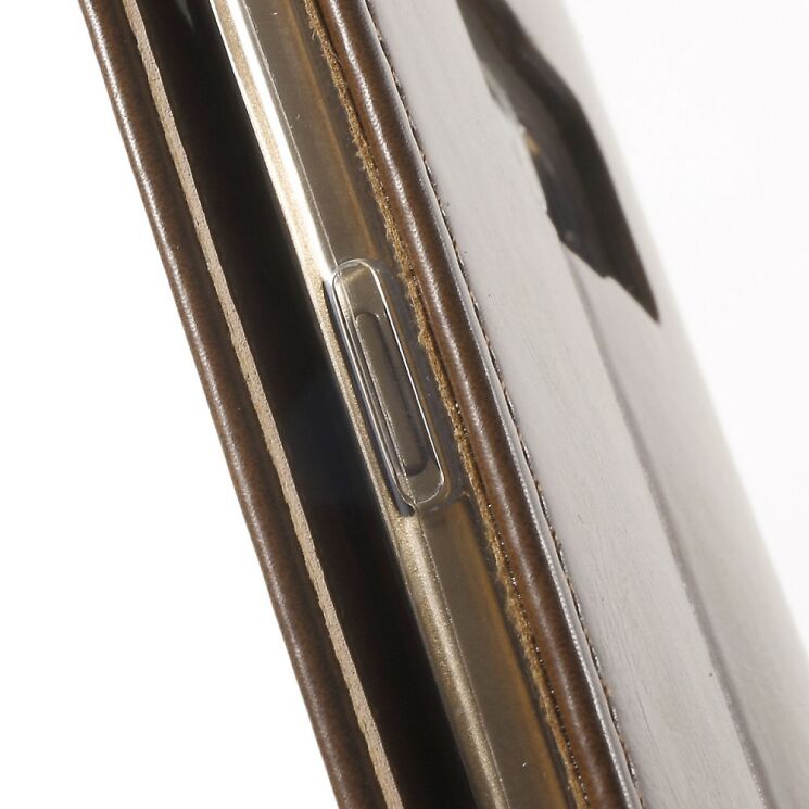 Чехол-книжка MERCURY Classic Flip для Samsung Galaxy S6 edge (G925) - Brown: фото 8 из 9