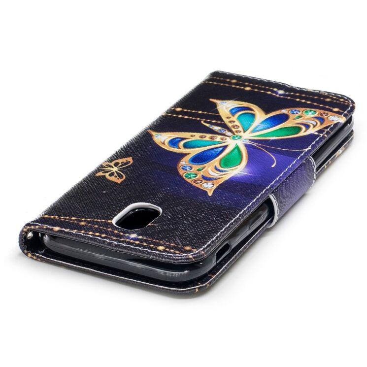 Чехол-книжка UniCase Color Wallet для Samsung Galaxy J5 2017 (J530) - Luxury Butterfly: фото 7 из 10