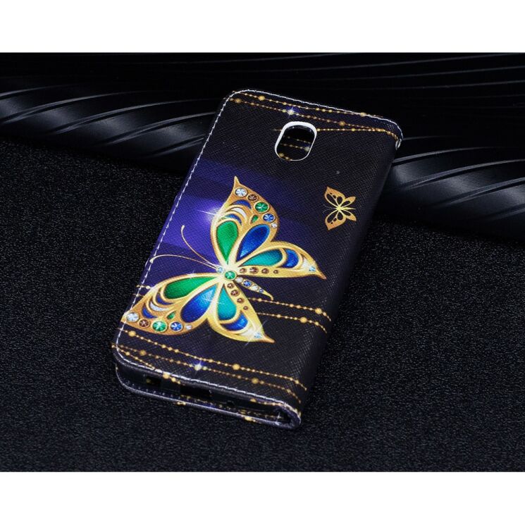 Чохол-книжка UniCase Color Wallet для Samsung Galaxy J5 2017 (J530) - Luxury Butterfly: фото 10 з 10