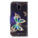 Чехол-книжка UniCase Color Wallet для Samsung Galaxy J5 2017 (J530) - Luxury Butterfly (125136E). Фото 3 из 10