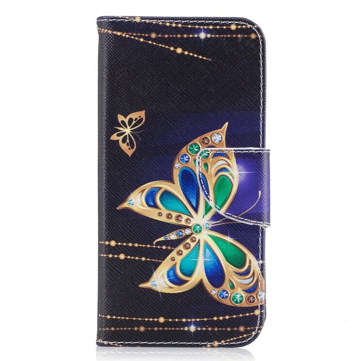Чехол-книжка UniCase Color Wallet для Samsung Galaxy J5 2017 (J530) - Luxury Butterfly: фото 2 из 10