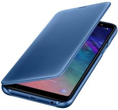 Чохол-книжка Wallet Cover для Samsung Galaxy A6+ 2018 (A605) EF-WA605CLEGRU - Blue: фото 1 з 18