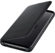 Чехол LED View Cover для Samsung Galaxy S9 (G960) EF-NG960PBEGRU - Black: фото 1 из 4