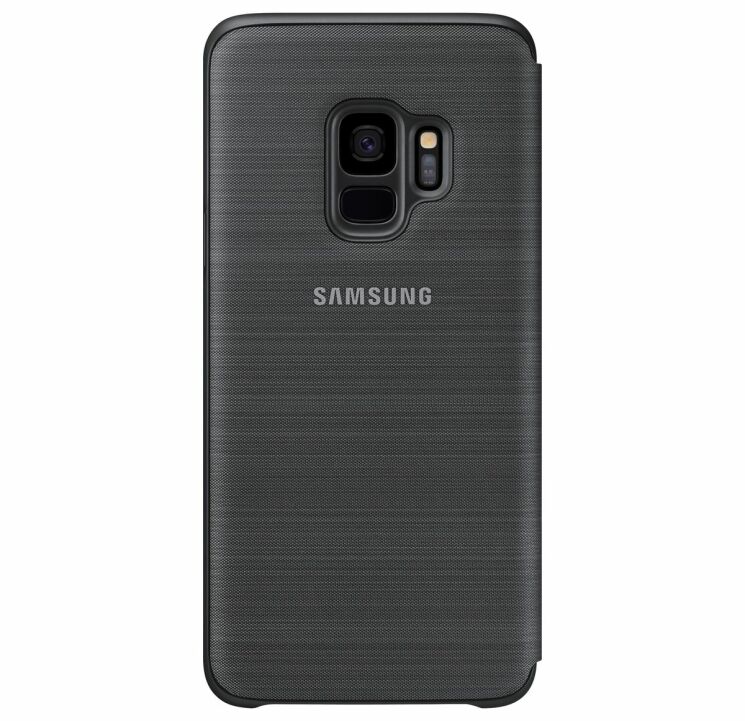 Чохол LED View Cover для Samsung Galaxy S9 (G960) EF-NG960PBEGRU - Black: фото 3 з 4